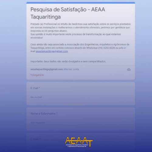 Pesquisa de Satisfação